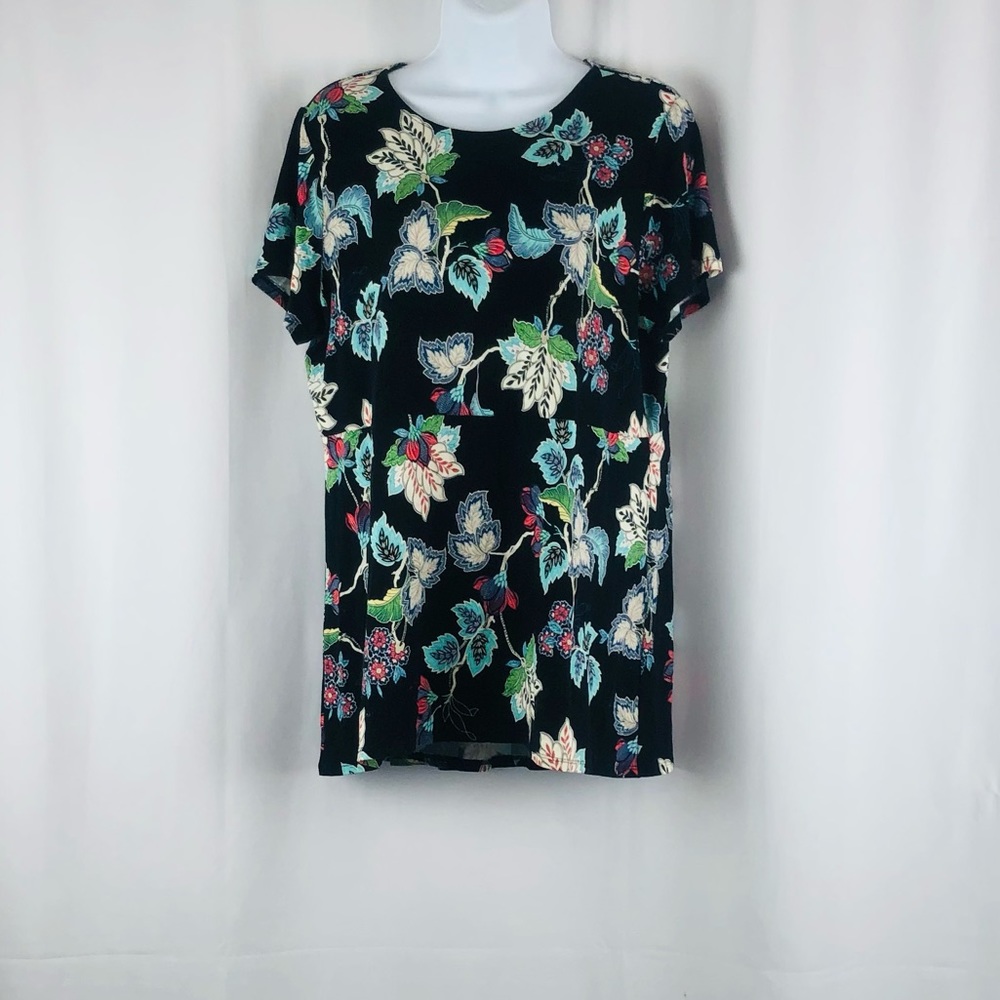 J.Jill knit short sleeve top MP